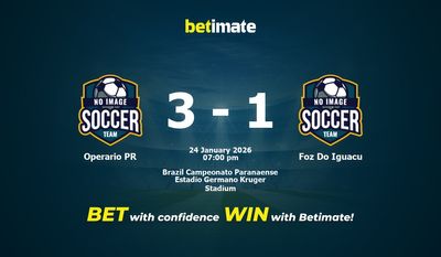 Operario PR vs Foz Do Iguacu Prediction, Odds & Betting Tips 01/24/2026