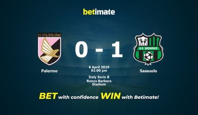 Palermo vs Sassuolo Prediction, Odds & Betting Tips 04/06/2025