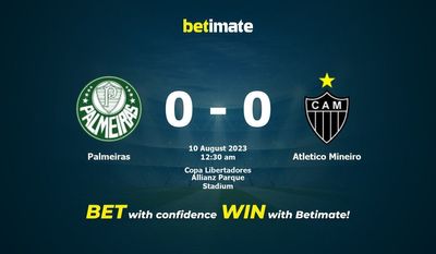 Palmeiras vs Atletico Mineiro Prediction, Odds & Betting Tips 08/10/2023