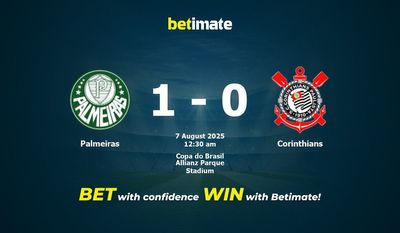 Palmeiras vs Corinthians Prediction, Odds & Betting Tips 08/07/2025