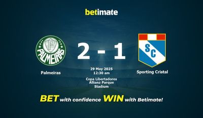 Palmeiras vs Sporting Cristal Prediction, Odds & Betting Tips 05/29/2025