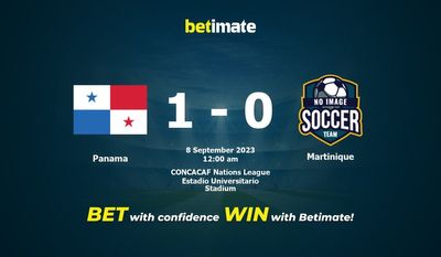 Panama vs Martinique Prediction, Odds & Betting Tips 09/08/2023