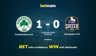 Panathinaikos U19 vs Olympiakos U19 Prediction, Odds & Betting Tips 02/02/2024