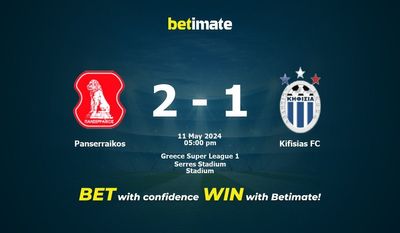 Panserraikos vs Kifisias FC Prediction, Odds & Betting Tips 05/11/2024