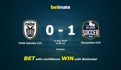 PAOK Salonika U19 vs Olympiakos U19 Prediction, Odds & Betting Tips 05/12/2024