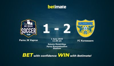 Parnu JK Vaprus vs FC Kuressaare Prediction, Odds & Betting Tips 06/01/2025