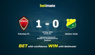 Patriotas FC vs Atletico Huila Prediction, Odds & Betting Tips 05/28/2025