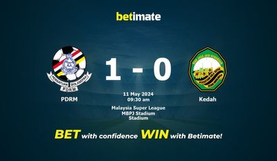 PDRM vs Kedah Prediction, Odds & Betting Tips 05/11/2024
