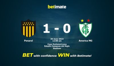 Penarol vs America MG Prediction, Odds & Betting Tips 06/30/2023