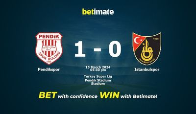 Pendikspor বনাম ইস্তানবুলস্পোর ভবিষ্যদ্বাণী, প্রতিকূলতা এবং বাজির টিপস 03/15/2024