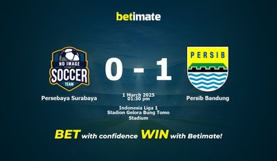 Persebaya Surabaya vs Persib Bandung Prediction, Odds & Betting Tips 03/01/2025