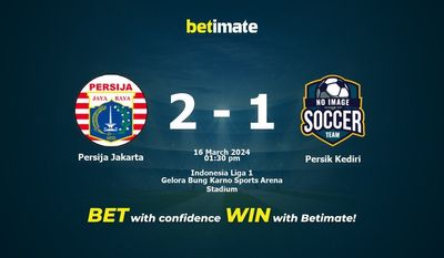 Persija Jakarta vs Persik Kediri 预测、赔率和投注技巧 03/16/2024