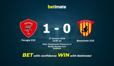 Perugia U19 vs Benevento U19 Prediction, Odds & Betting Tips 01/17/2026