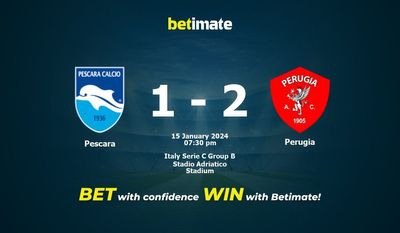 Pescara vs بيروجيا التوقعات، الصعاب ونصائح الرهان 15/01/2024