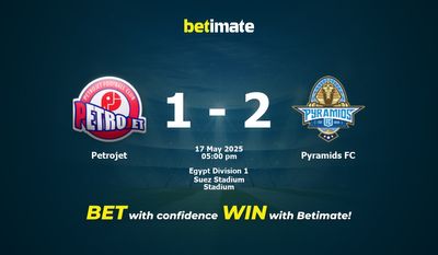 Petrojet vs Pyramids FC Prediction, Odds & Betting Tips 05/17/2025