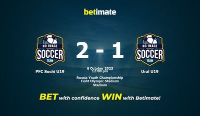 PFC Sochi U19 vs Ural U19 Prediction, Odds & Betting Tips 10/06/2023