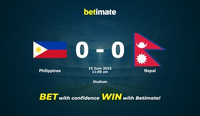 Philippines vs Nepal Prediction, Odds & Betting Tips 06/15/2023