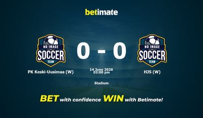 PK Keski-Uusimaa (W) vs HJS (W) Prediction, Odds & Betting Tips 06/14/2026