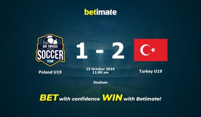 Poland U19 vs Turkey U19 Prediction, Odds & Betting Tips 10/15/2024