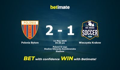 Polonia Bytom vs Wieczysta Krakow Prediction, Odds & Betting Tips 05/11/2025