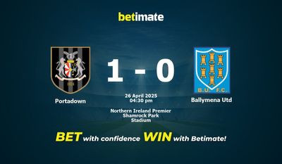 Portadown vs Ballymena Utd Prediction, Odds & Betting Tips 04/26/2025