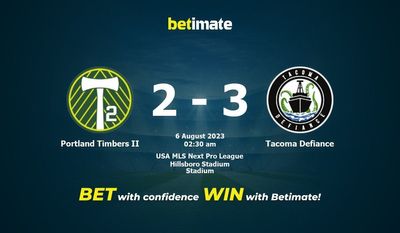 Portland Timbers II vs Tacoma Defiance Prediction, Odds & Betting Tips 08/06/2023