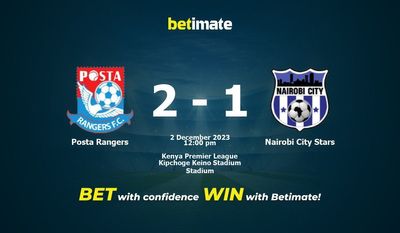 Posta Rangers vs Nairobi City Stars Prediction, Odds & Betting Tips 12/02/2023