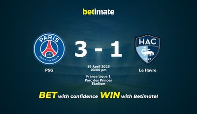 PSG vs Le Havre Prediction, Odds & Betting Tips 04/19/2025