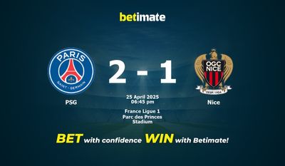 PSG vs Nice Prediction, Odds & Betting Tips 04/25/2025