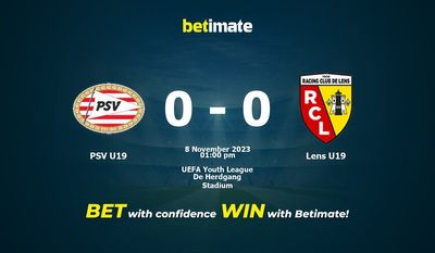 PSV U19 vs Lens U19 Prediction, Odds & Betting Tips 11/08/2023