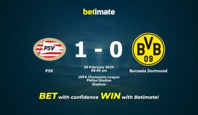 Prediksi PSV vs Borussia Dortmund, Peluang & Tips Taruhan 20/02/2024