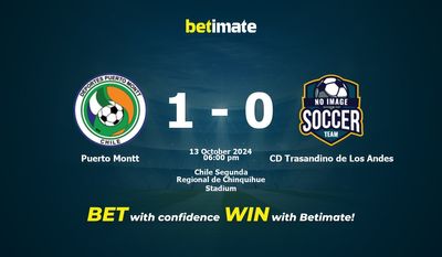 Puerto Montt vs. CD Trasandino de Los Andes Vorhersage, Quoten und Wetttipps 13.10.2024