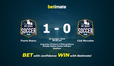 Puerto Nuevo vs Club Mercedes Prediction, Odds & Betting Tips 10/20/2024