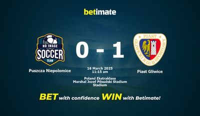 Puszcza Niepolomice vs Piast Gliwice Prediction, Odds & Betting Tips 03/16/2025