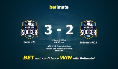 Qatar U23 vs Indonesia U23 Prediction, Odds & Betting Tips 04/15/2024