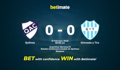 Quilmes vs Gimnasia y Tiro Pronostici, quote e consigli di scommessa 08/02/2025