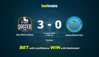 Quy Nhon United vs Sanna Khanh Hoa Prediction, Odds & Betting Tips 04/11/2026