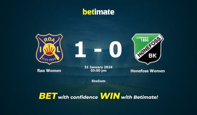 Røa Women vs Honefoss Women Prediction, Odds & Betting Tips 01/31/2024