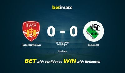 Raca Bratislava vs Neusiedl Prediction, Odds & Betting Tips 07/23/2024