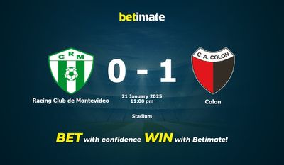 Racing Club de Montevideo vs. Colon – Vorhersage, Quoten und Wetttipps – 21.01.2025
