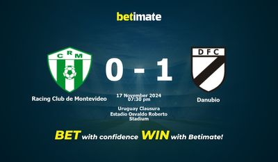 Pronostici, quote e suggerimenti per le scommesse Racing Club de Montevideo vs Danubio 17/11/2024