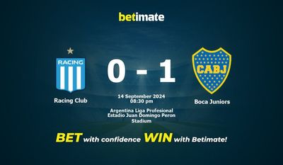 Racing Club vs Boca Juniors Prediction, Odds & Betting Tips 09/14/2024