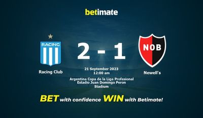 Racing Club vs Newell's Prediction, Odds & Betting Tips 09/21/2023