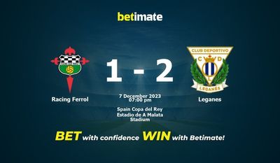 Racing Ferrol vs Leganes Prediction, Odds & Betting Tips 12/07/2023