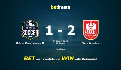 Rakow Czestochowa II vs Sleza Wroclaw Prediction, Odds & Betting Tips 03/23/2024