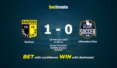 Raufoss vs Ullensaker/Kisa Prediction, Odds & Betting Tips 02/19/2025