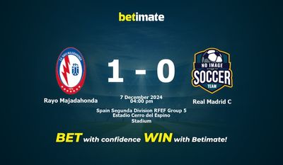 Rayo Majadahonda vs Real Madrid C Pronostici, quote e consigli sulle scommesse 12/07/2024