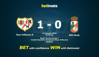 Rayo Vallecano B vs RSD Alcala Prediction, Odds & Betting Tips 01/14/2024