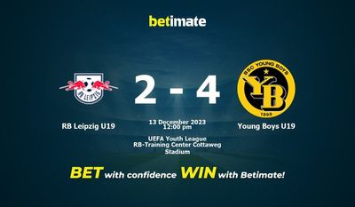 RB Leipzig U19 vs Young Boys U19 التوقعات، الاحتمالات ونصائح الرهان 13/12/2023