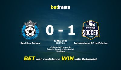 Real San Andres vs Internacional FC de Palmira Prediction, Odds & Betting Tips 05/12/2025